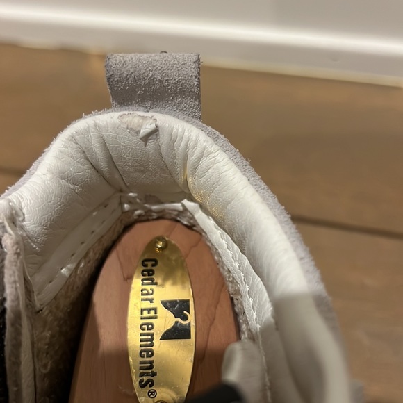 VINTAGE HAVANA Womens Dyno Rhinestone High Sneakers Shoes Casual - Grey - Picture 5 of 5